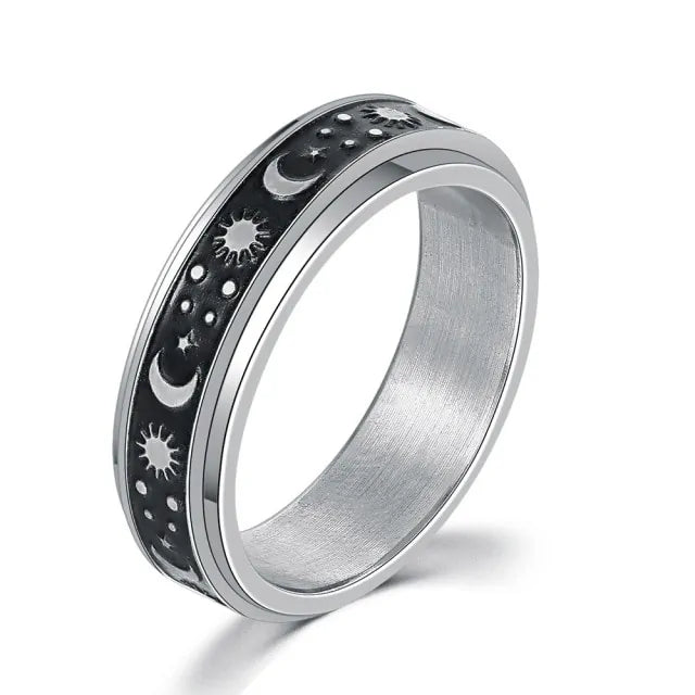 Anxiety Ring Figet Spinner Rings