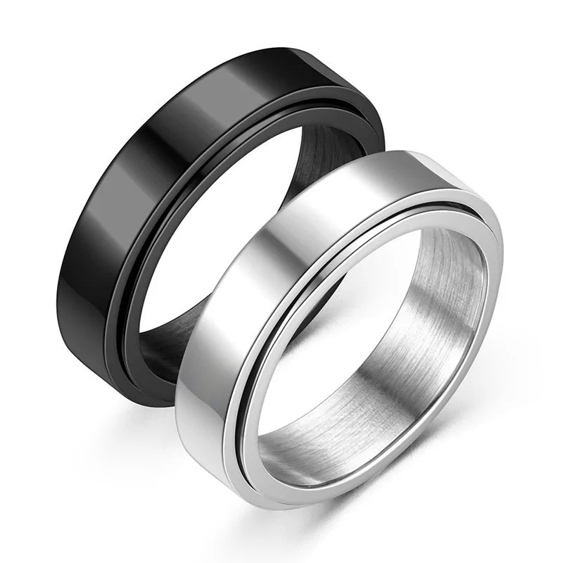 Anxiety Ring Figet Spinner Rings