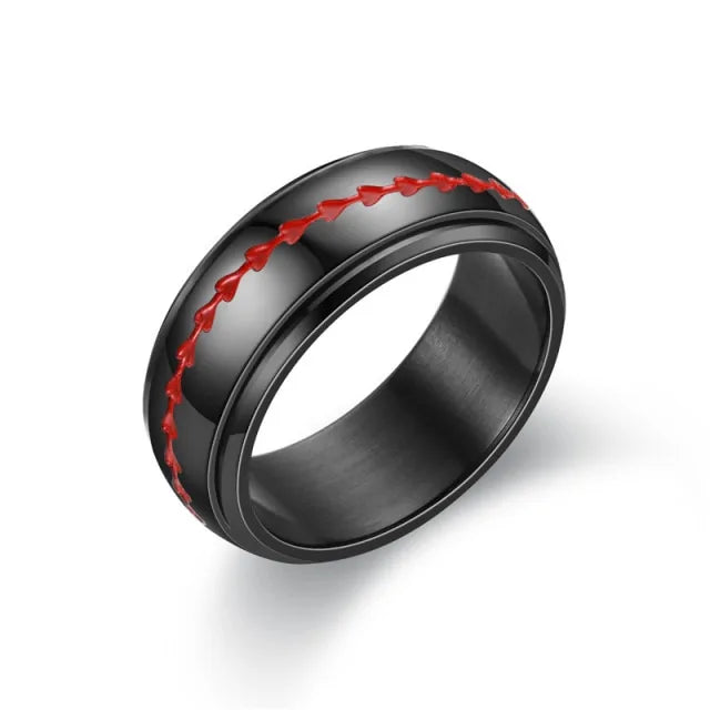Anxiety Ring Figet Spinner Rings