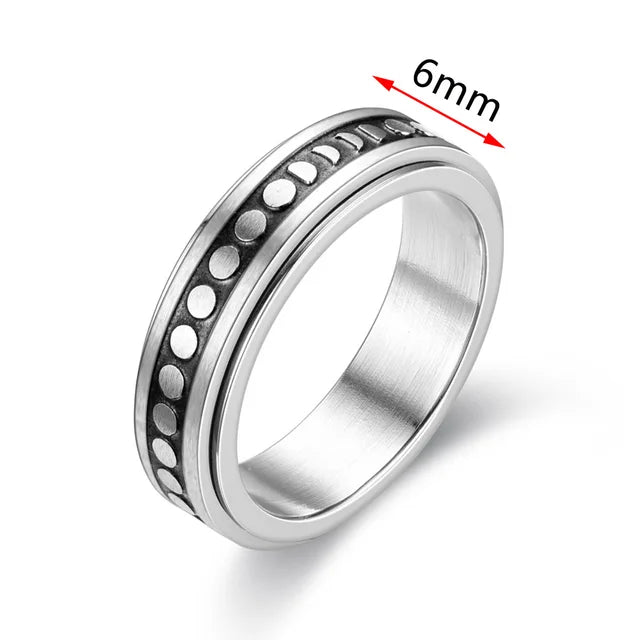 Anxiety Ring Figet Spinner Rings