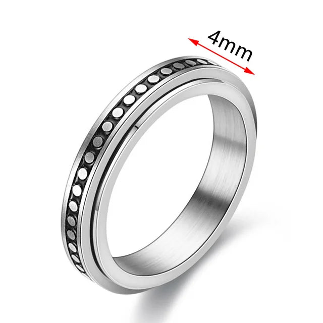 Anxiety Ring Figet Spinner Rings